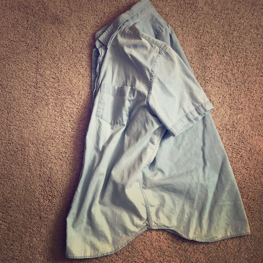 Light blue denim shirt